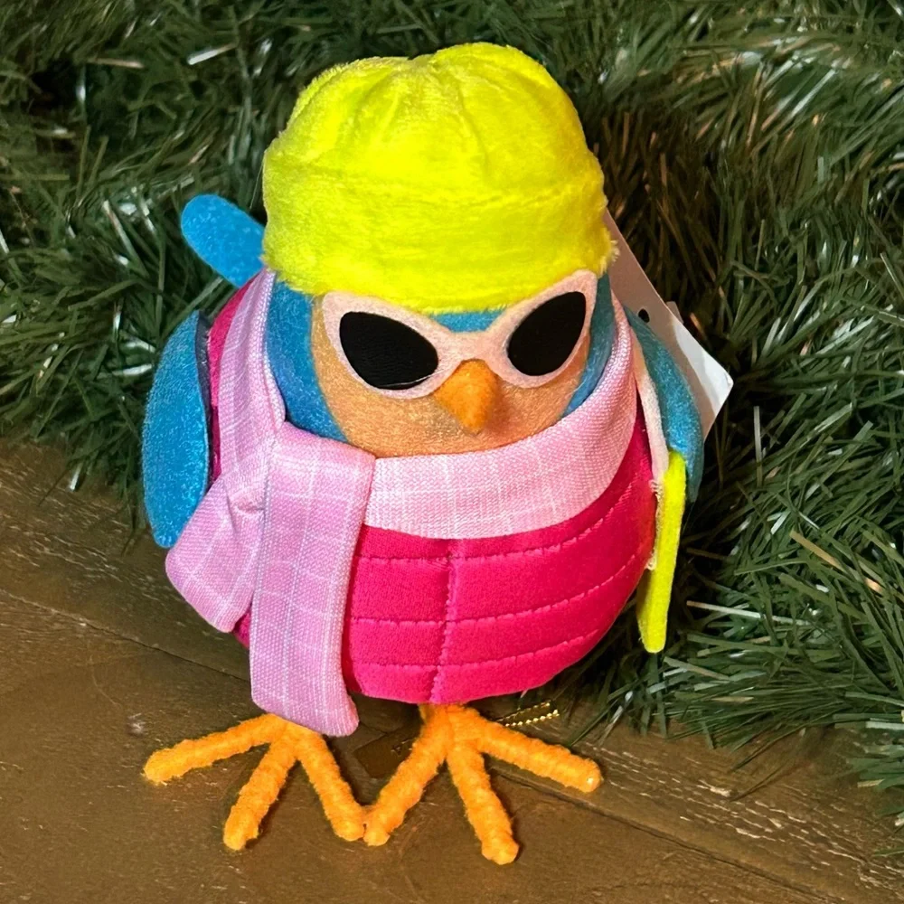 Featherly Friends MERRY Bird 2024 Target Wondershop 6.5” Tall  New
